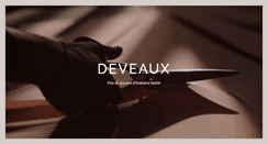 Desktop Screenshot of deveaux.com